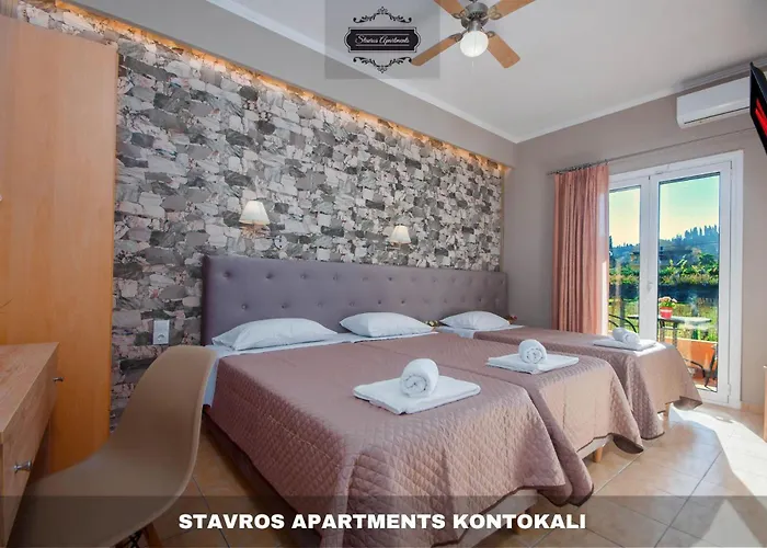 Stavros Next To Gouvia Marina Apartmanhotel 3*