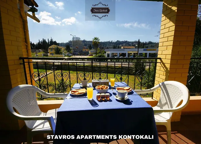 Stavros Next To Gouvia Marina Контокали
