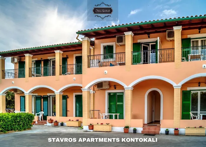 Stavros Next To Gouvia Marina Апарт-отель